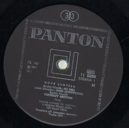 The Blue Effect - Nová Syntéza - New Synthesis