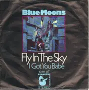 7inch Vinyl Single - The Blue Moons - Fly In The Sky