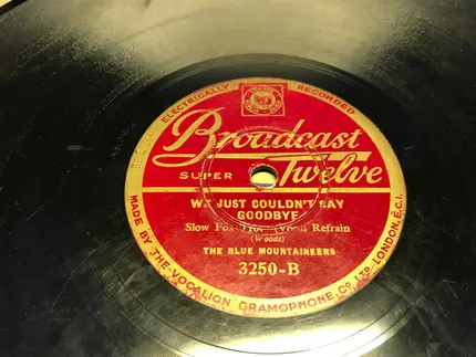 The Blue Mountaineers - Sweet Sixteen And Never Been Kissed / We Just Couldn't Say Goodbye