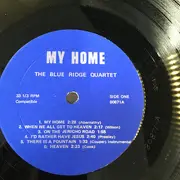 LP - The Blue Ridge Quartet - My Home
