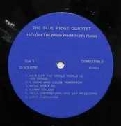 LP - The Blue Ridge Quartet - He's Got The Whole World In His Hands - Mono
