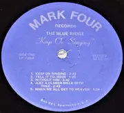 LP - The Blue Ridge Quartet - Keep On Singing