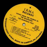 LP - The Bluegrass Pals - Songs From The Church In The Wildwood