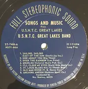 LP - The Bluejacket Choir , The U.S.N.T.C. Great Lakes Band - Songs And Music From U.S.N.T.C. Great Lakes