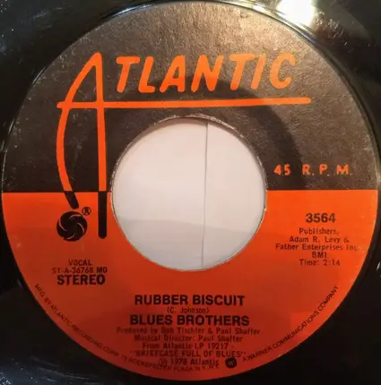 The Blues Brothers - Rubber Biscuit