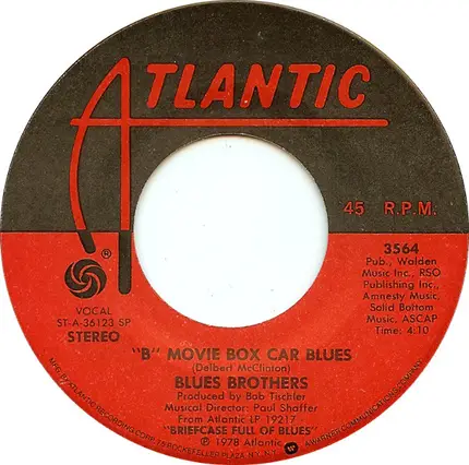 The Blues Brothers - Rubber Biscuit