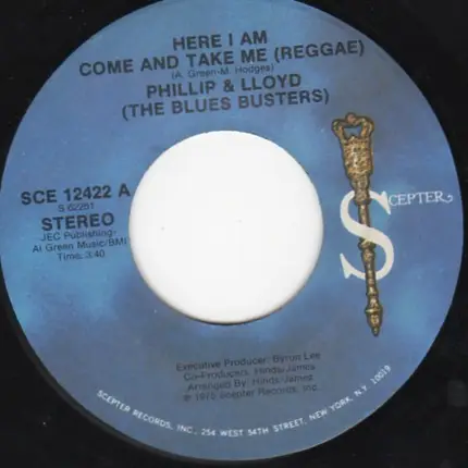 The Blues Busters - Here I Am Come And Take Me (Reggae) / I Shot The Sheriff (Reggae)