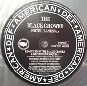 12inch Vinyl Single - The Black Crowes - Hotel Illness - Calendar, clear vinyl