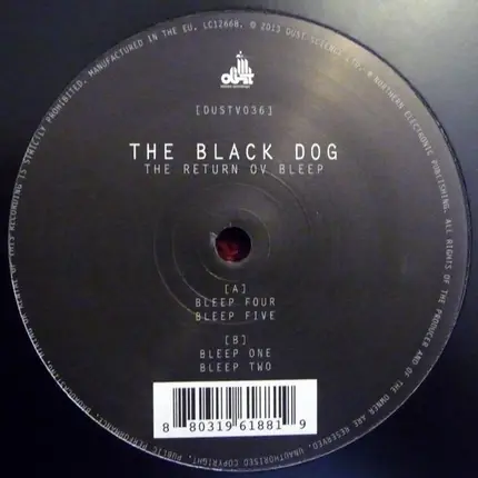 The Black Dog - The Return Ov Bleep