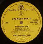 LP - The Black Dyke Mills Band - Triumphant Brass