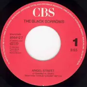 7inch Vinyl Single - The Black Sorrows - Angel Street