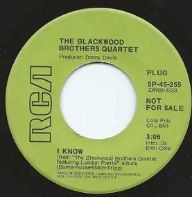 The Blackwood Brothers Quartet - I Know