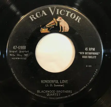 The Blackwood Brothers Quartet - I'm Thankful