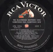 LP - The Blackwood Brothers Quartet - Sing Something Old Sing Something New - Mono