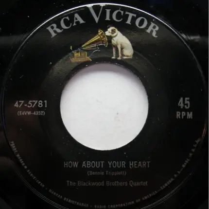 The Blackwood Brothers Quartet - The man upstairs / How about your heart