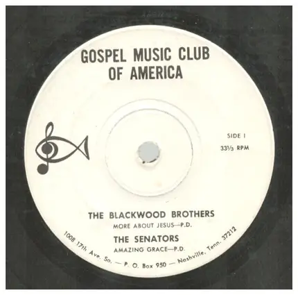 The Blackwood Brothers, The Senators and others - Gospel Music Club Of America