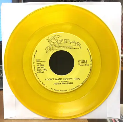 The Blendtones , Jimmy McHugh - Lovers/ I Don't Want Everything