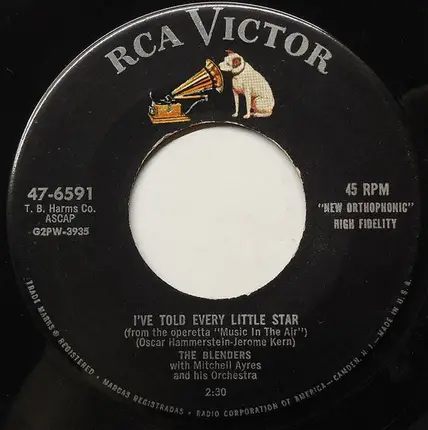 The Blenders - I've Told Every Little Star