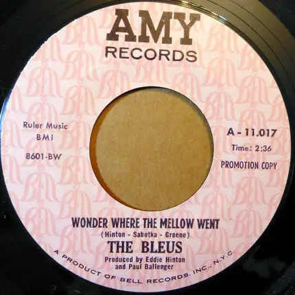 The Bleus - I Just Don't Know What To Do With Myself