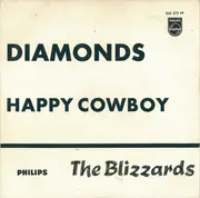 7inch Vinyl Single - The Blizzards - Diamonds - Mono