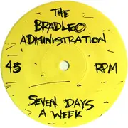 7inch Vinyl Single - The Brad Leo Administration - Happy, Lucky, And Going Places - White