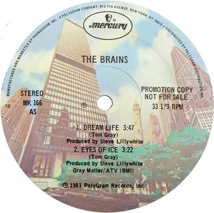 The Brains - Four Song Promotional EP