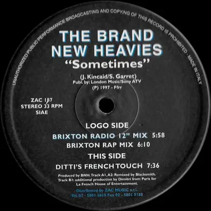 The Brand New Heavies - Sometimes