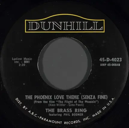 The Brass Ring Featuring Phil Bodner - The Phoenix Love Theme (Senza Fine)