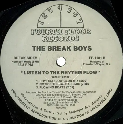 The Break Boys - Listen To The Rhythm Flow