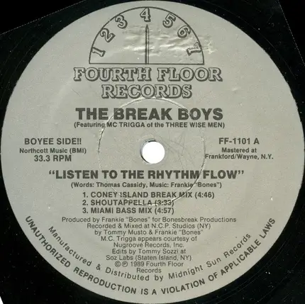 The Break Boys - Listen To The Rhythm Flow
