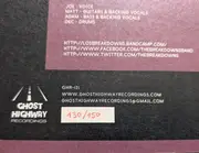 12inch Vinyl Single - The Breakdowns - Heavy Metal Bombs - Transparent Vinyl, Numbered