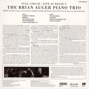 LP - The Brian Auger Piano Trio - Full Circle Live At Bogies