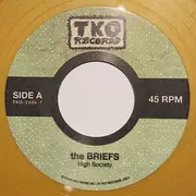 7inch Vinyl Single - The Briefs - High Society - Numbered, Metallic Gold Vinyl