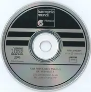 CD - The Broadside Band - Jeremy Barlow - Popular Tunes In 17th Century England = Airs Populaires Anglais Du XVIIᵉ Siècle