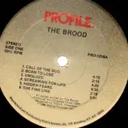 LP - The Brood - The Brood - RARE SKATEROCK/THRASH