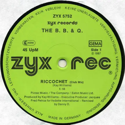 The Brooklyn, Bronx & Queens Band - Riccochet / Dreamer / Genie