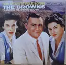 LP - The Browns Featuring Jim Ed Brown - Our Favorite Folk Songs - Mono