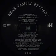 LP - The Browns - Looking Back To See