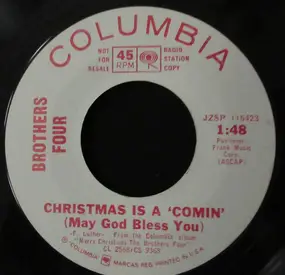 The Brothers Four - The Little Drummer Boy / Christmas Is A 'Comin' May God Bless You