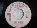 7inch Vinyl Single - The Brothers Four - Turn Around / Somewhere