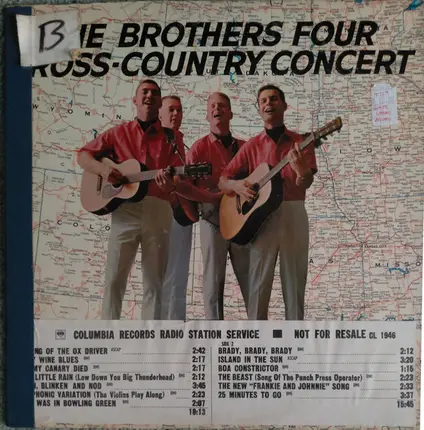 The Brothers Four - Cross-Country Concert