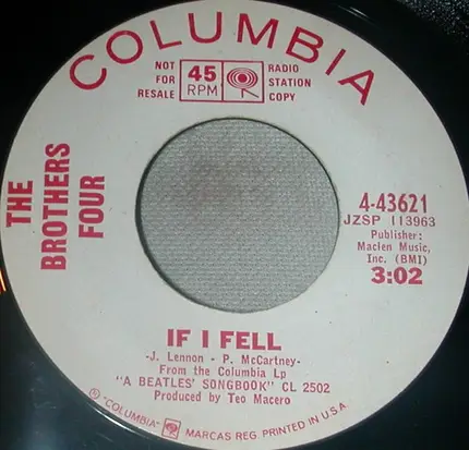 The Brothers Four - Nowhere Man