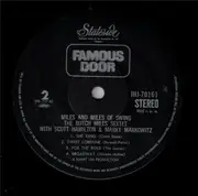 LP - The Butch Miles Sextet With Scott Hamilton And Marky Markowitz - Miles And Miles Of Swing