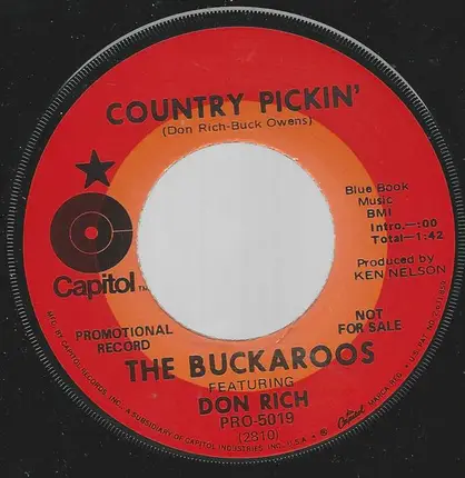The Buckaroos - Country Pickin' / Rompin' And Stompin'