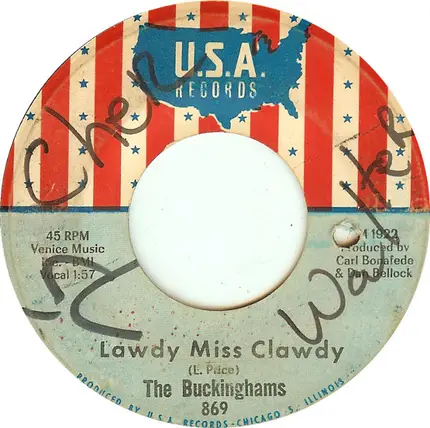 The Buckinghams - Lawdy Miss Clawdy