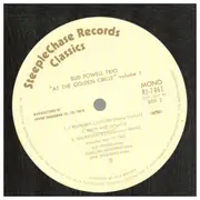 LP - The Bud Powell Trio - At The Golden Circle Volume 1 - INSERT