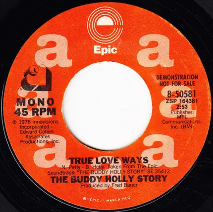 The Buddy Holly Story - True Love Ways