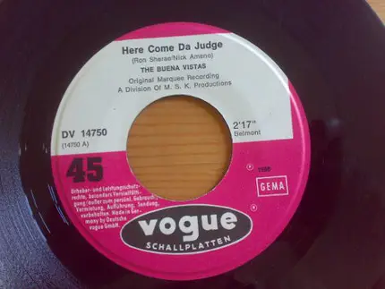 The Buena Vistas - Here Come Da Judge