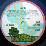 LP - The Bunch - Rock On - DIE CUT SLEEVE PINK RIM
