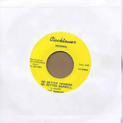 The Bunkins , Bunkin Allstars - No Better Herring No Better Barrell / Bunkin Skank